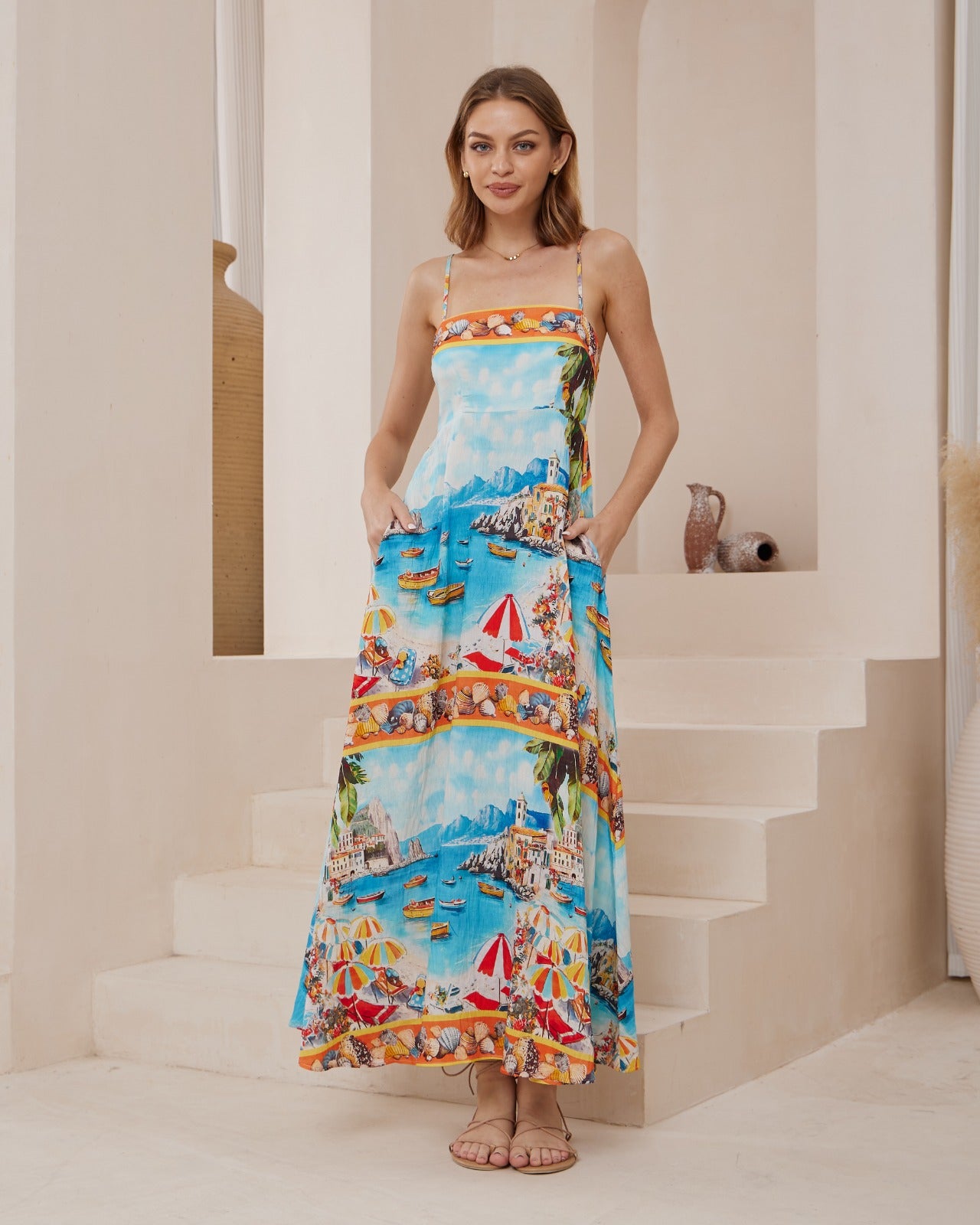 TONI DRESS - AMALFI