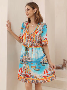 TEALA DRESS - Amalfi