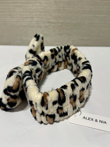 COSMETIC HEADBAND - Leopard