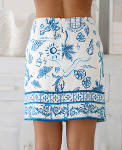 MANDY SKIRT - Blue