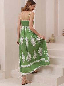 TONI DRESS - Green