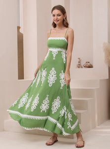 TONI DRESS - Green