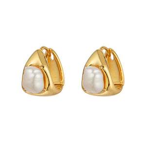 DIANA PEARL DROP EARRING - Gold