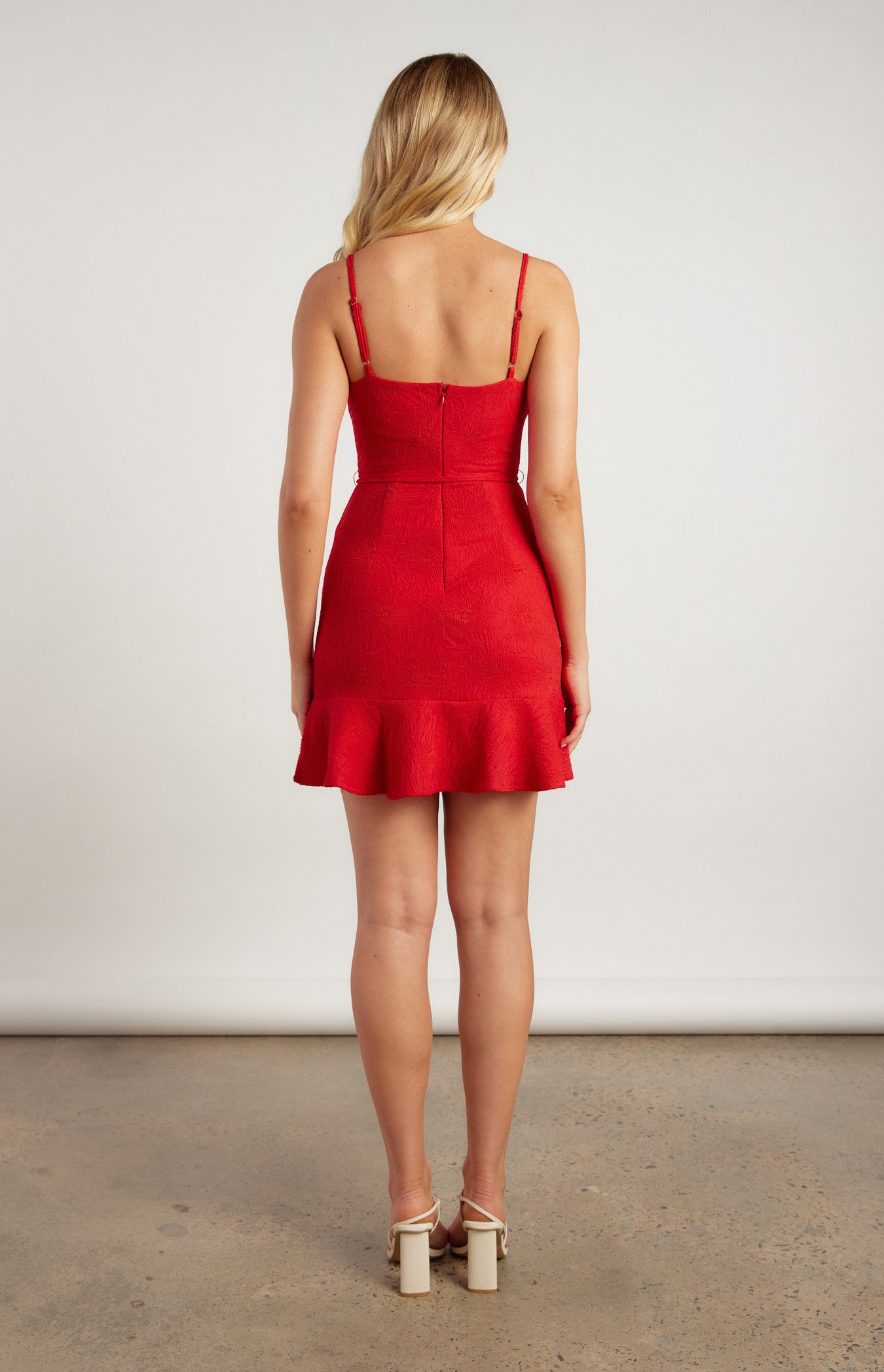 LUISA DRESS - Red